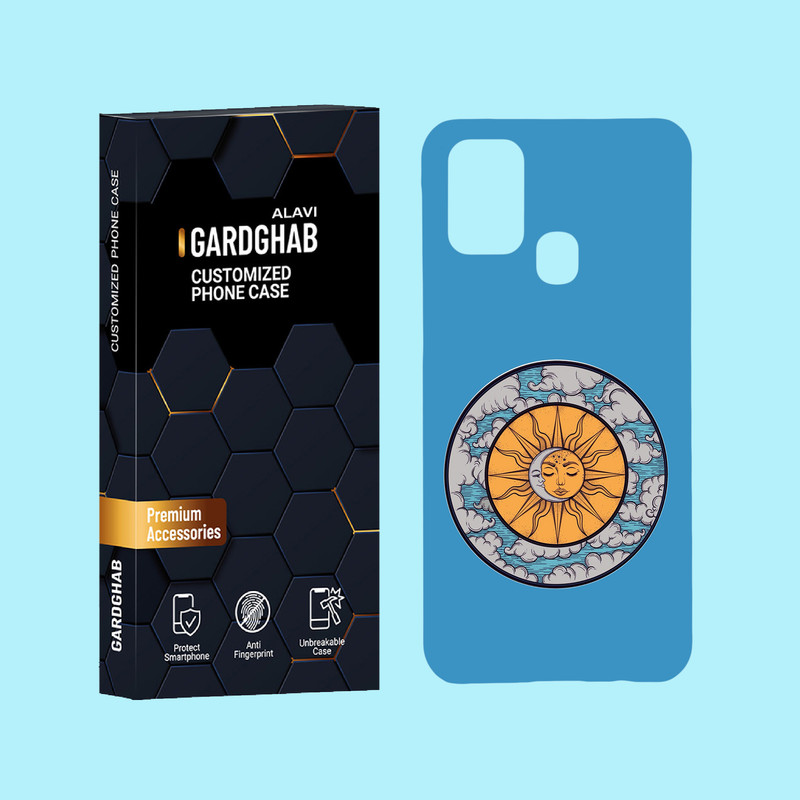 کاور گارد قاب علوی مدل هنری مناسب برای گوشی موبایل سامسونگ Galaxy M31