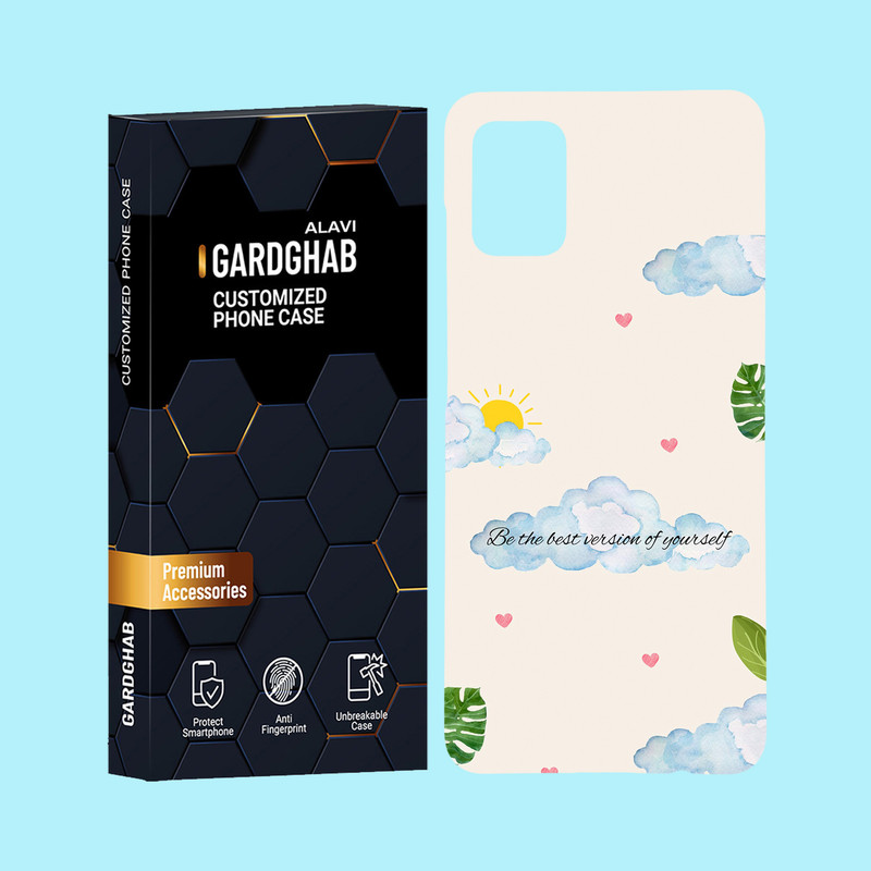 کاور گارد قاب علوی مدل متن مناسب برای گوشی موبایل سامسونگ Galaxy A31