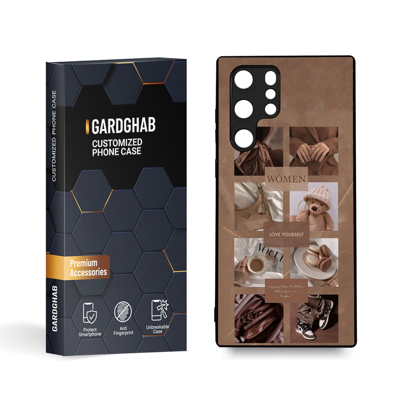 کاور گارد قاب مدل دخترانه مناسب برای گوشی موبایل سامسونگ Galaxy S22 Ultra
