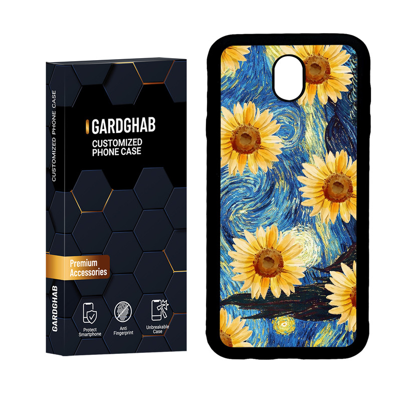 کاور گاردقاب مدل دور ژله ای هنری مناسب برای گوشی موبایل سامسونگ Galaxy J5 Pro