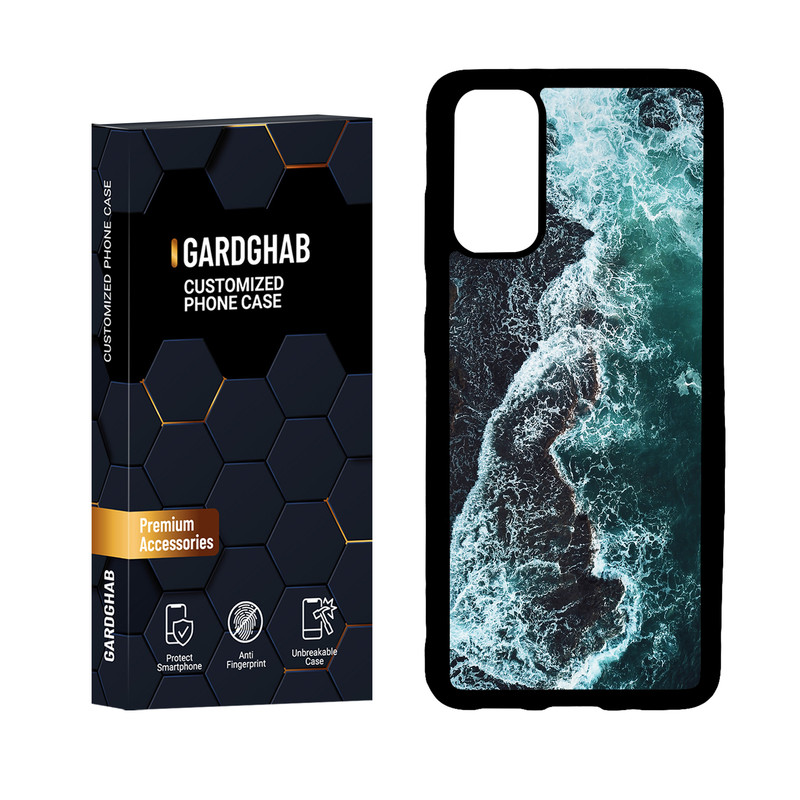 کاور گارد قاب مدل دور ژله ای منظره و طبیعت مناسب برای گوشی موبایل سامسونگ Galaxy S20