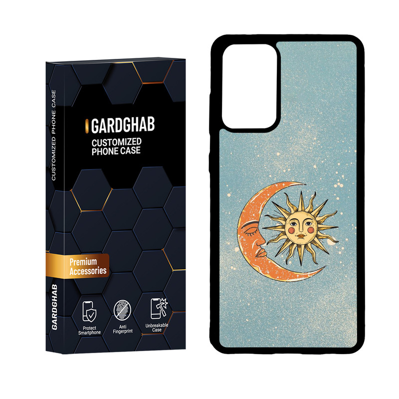 کاور گارد قاب مدل دور ژله ای هنری مناسب برای گوشی موبایل سامسونگ Galaxy A72
