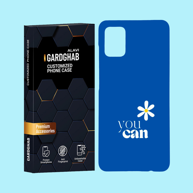 کاور گارد قاب علوی مدل متن مناسب برای گوشی موبایل سامسونگ Galaxy A31