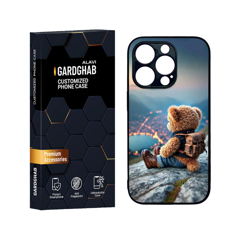 کاور گارد قاب علوی مدل دورژله ای کارتنی و انیمه مناسب برای گوشی موبایل اپل iPhone 14 Pro Max