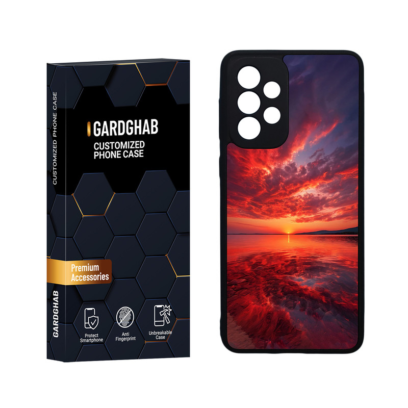 کاور گارد قاب مدل طبیعت مناسب برای گوشی موبایل سامسونگ Galaxy A33