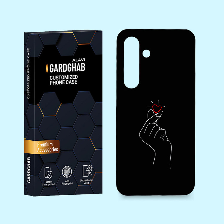 کاور گارد قاب علوی مدل عاشقانه مناسب برای گوشی موبایل سامسونگ Galaxy S24