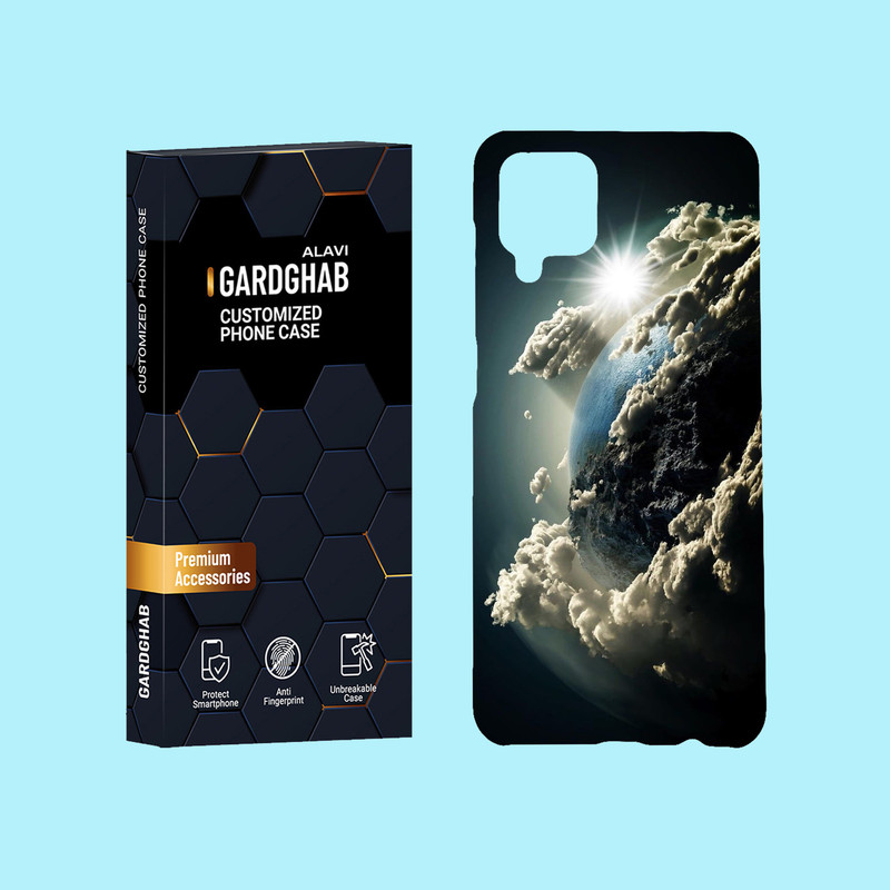 کاور گارد قاب علوی مدل کهکشان مناسب برای گوشی موبایل سامسونگ Galaxy A12