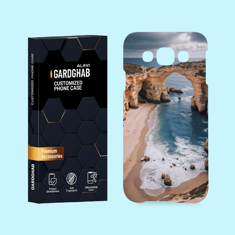 کاور گارد قاب علوی مدل منظره و طبیعت مناسب برای گوشی موبایل سامسونگ Galaxy E5 2015