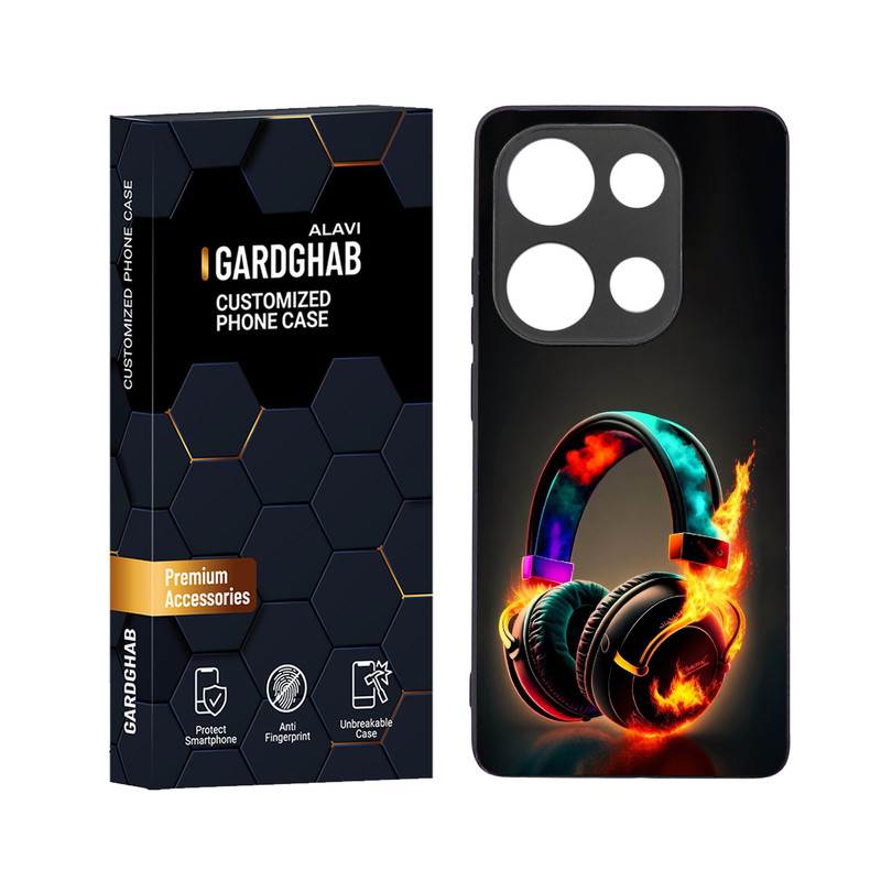 کاور گارد قاب علوی مدل دور ژله ای مناسب برای گوشی موبایل شیائومی Redmi Note 13 Pro 4G