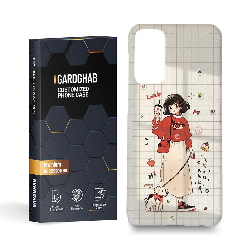 کاور گارد قاب مدل دخترانه مناسب برای گوشی موبایل سامسونگ Galaxy M23