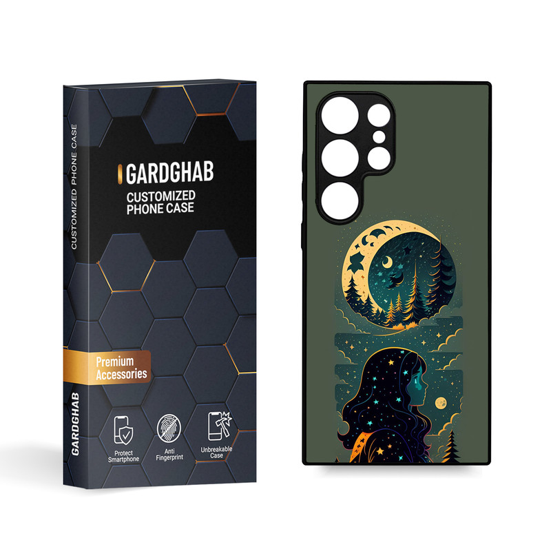 کاور گارد قاب مدل دخترانه مناسب برای گوشی موبایل سامسونگ Galaxy S24 Ultra