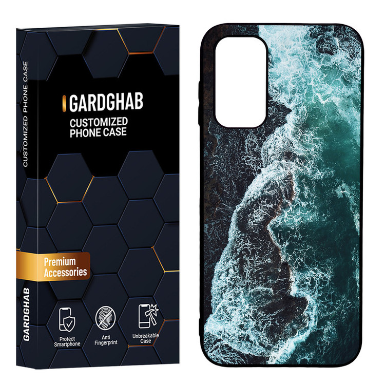 کاور گارد قاب مدل دور ژله ای منظره و طبیعت مناسب برای گوشی موبایل سامسونگ Galaxy A14
