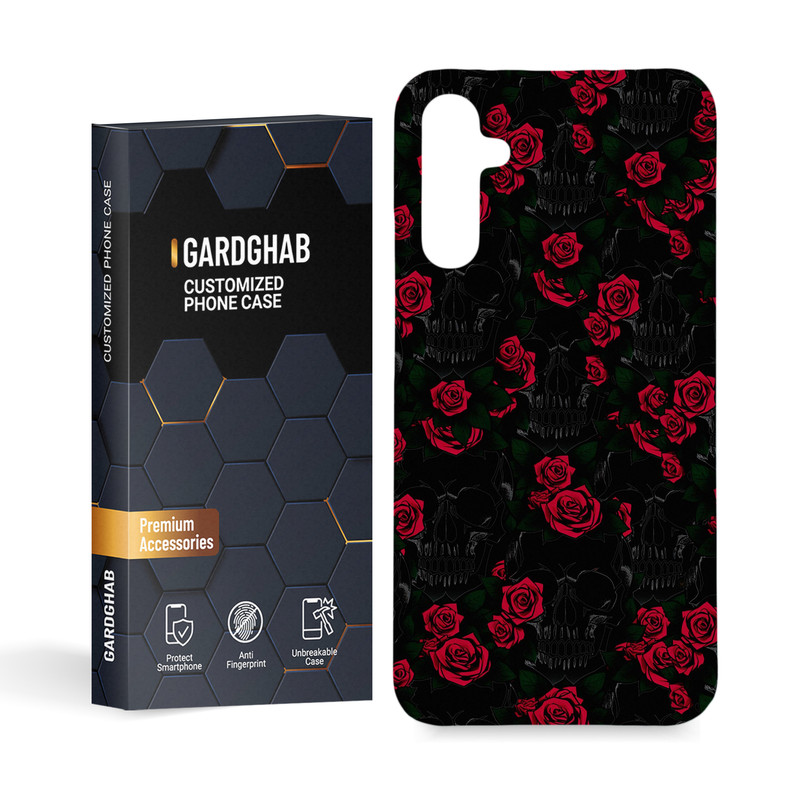 کاور گارد قاب مدل گل مناسب برای گوشی موبایل سامسونگ Galaxy A34 5g