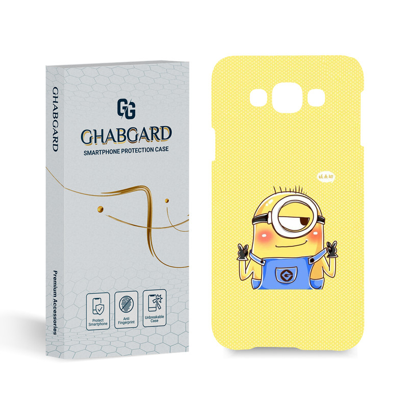 کاور قاب گارد مدل مینیون مناسب برای گوشی موبایل سامسونگ Galaxy E7 2015 / E700