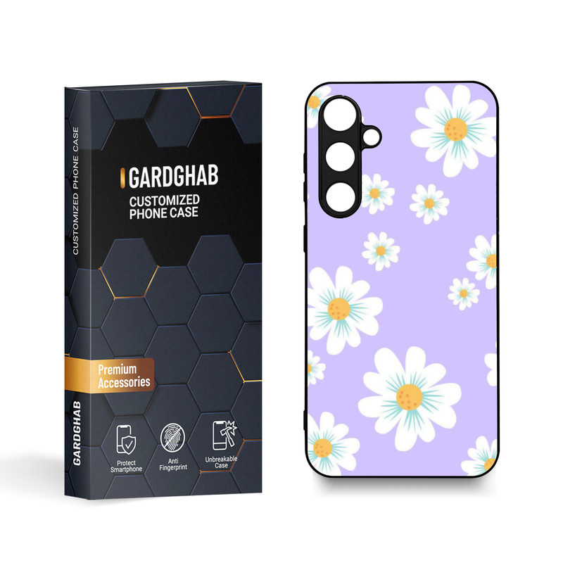 کاور گارد قاب طرح گل مناسب برای گوشی موبایل سامسونگ Galaxy S23 FE