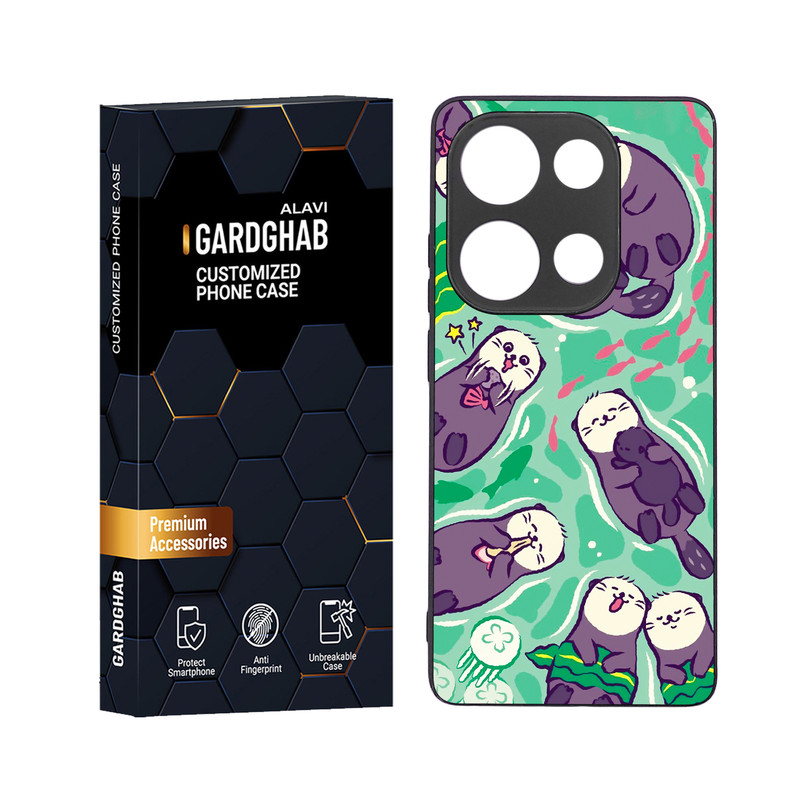 کاور گارد قاب علوی مدل دور ژله ای مناسب برای گوشی موبایل شیائومی Redmi Note 13 Pro 4G