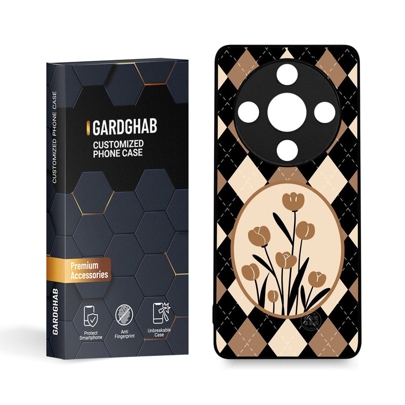 کاور گارد قاب مدل طرح گل مناسب برای گوشی موبایل آنر X9B 5G