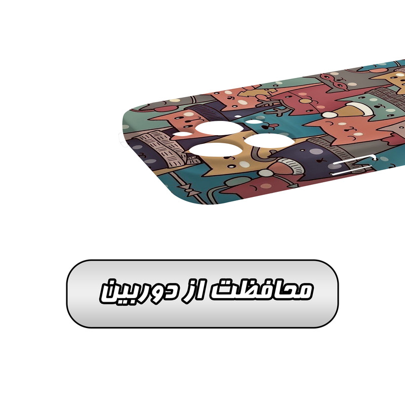 کاور گاردقاب مدل فانتزی مناسب برای گوشی موبایل اپل iPhone15 pro