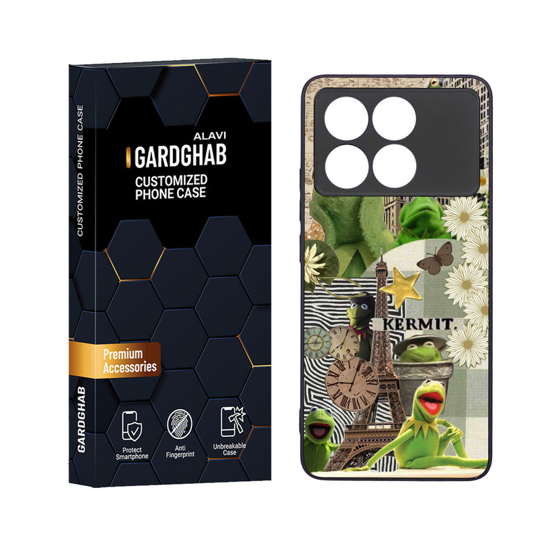 کاور گارد قاب علوی مدل دور ژله ای مناسب برای گوشی موبایل شیائومی Poco X6 Pro
