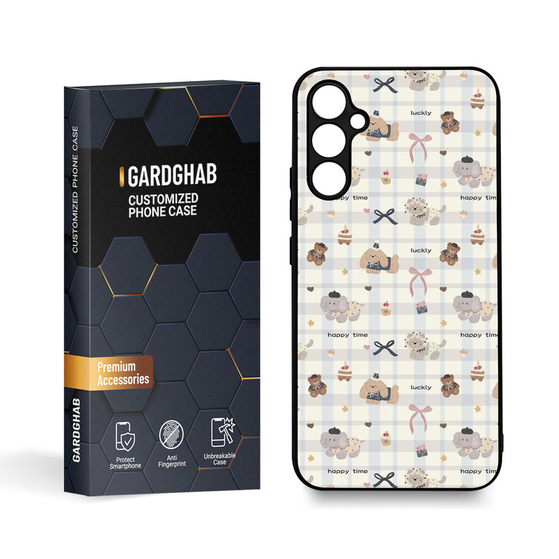 کاور گارد قاب مدل دورژله ای فانتزی مناسب برای گوشی موبایل سامسونگ Galaxy A34