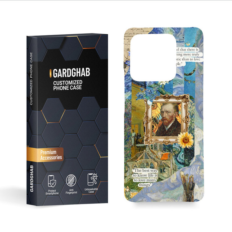 کاور گارد قاب مدل هنری مناسب برای گوشی موبایل شیائومی Mi 13 5G