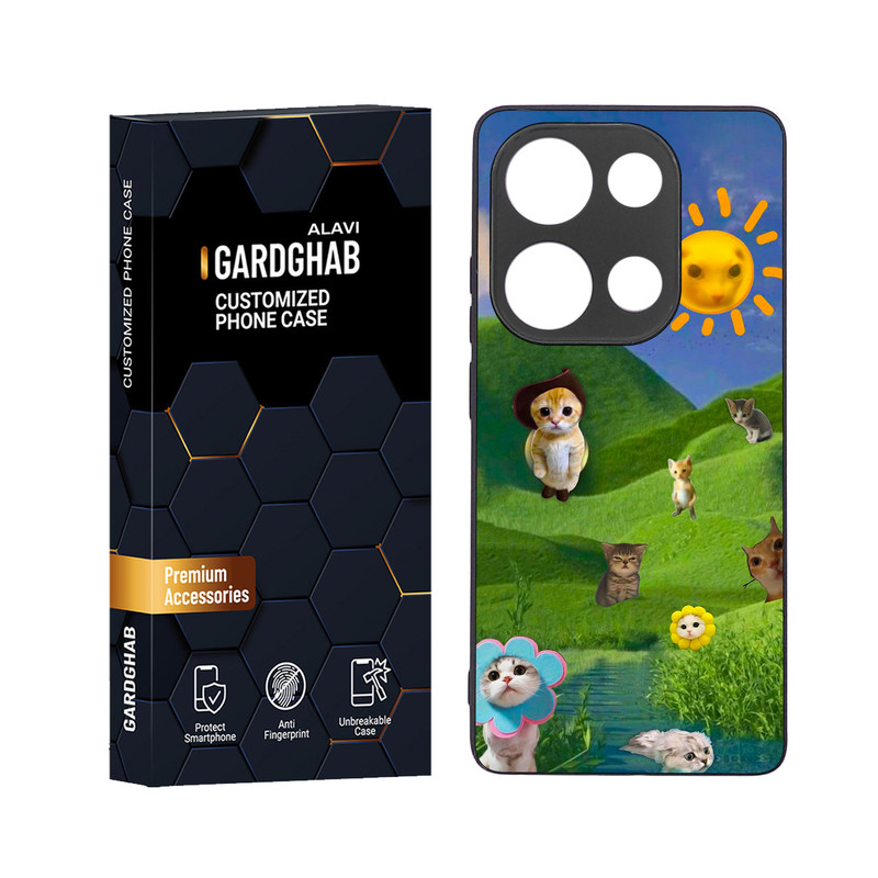 کاور گارد قاب علوی مدل دور ژله ای مناسب برای گوشی موبایل شیائومی Redmi Note 13 Pro 4G