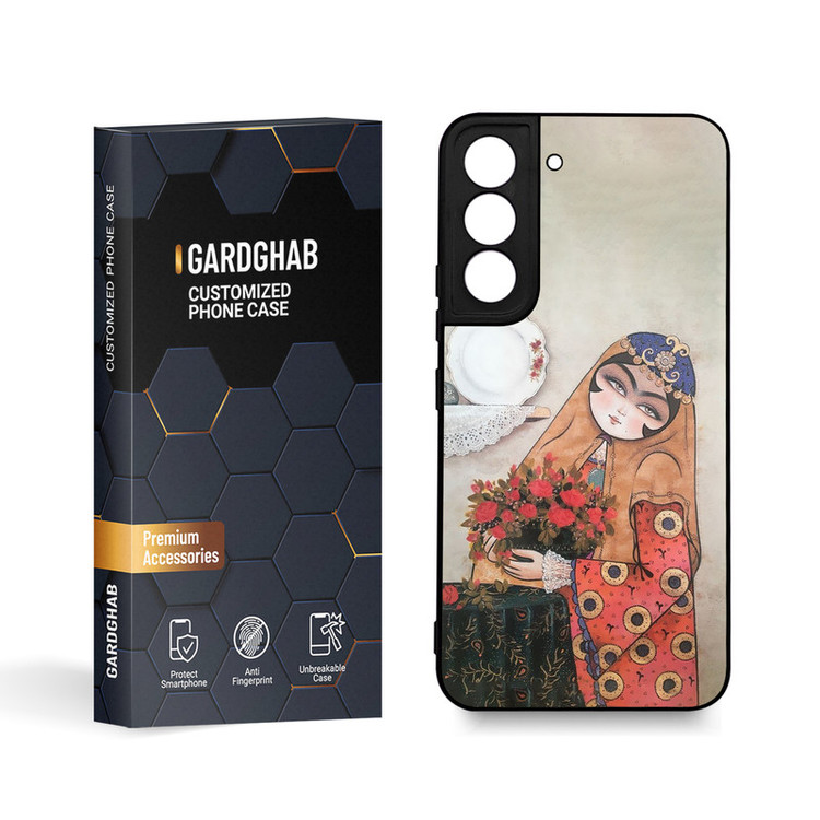 کاور گارد قاب مدل دخترانه مناسب برای گوشی موبایل سامسونگ Galaxy S22