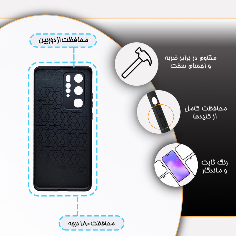 کاور گارد قاب مدل دخترانه مناسب برای گوشی موبایل هوآوی P40 Pro