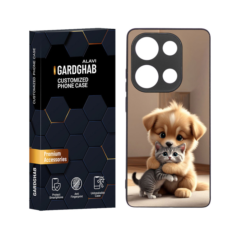 کاور گارد قاب علوی مدل دور ژله ای مناسب برای گوشی موبایل شیائومی Redmi Note 13 Pro 4G