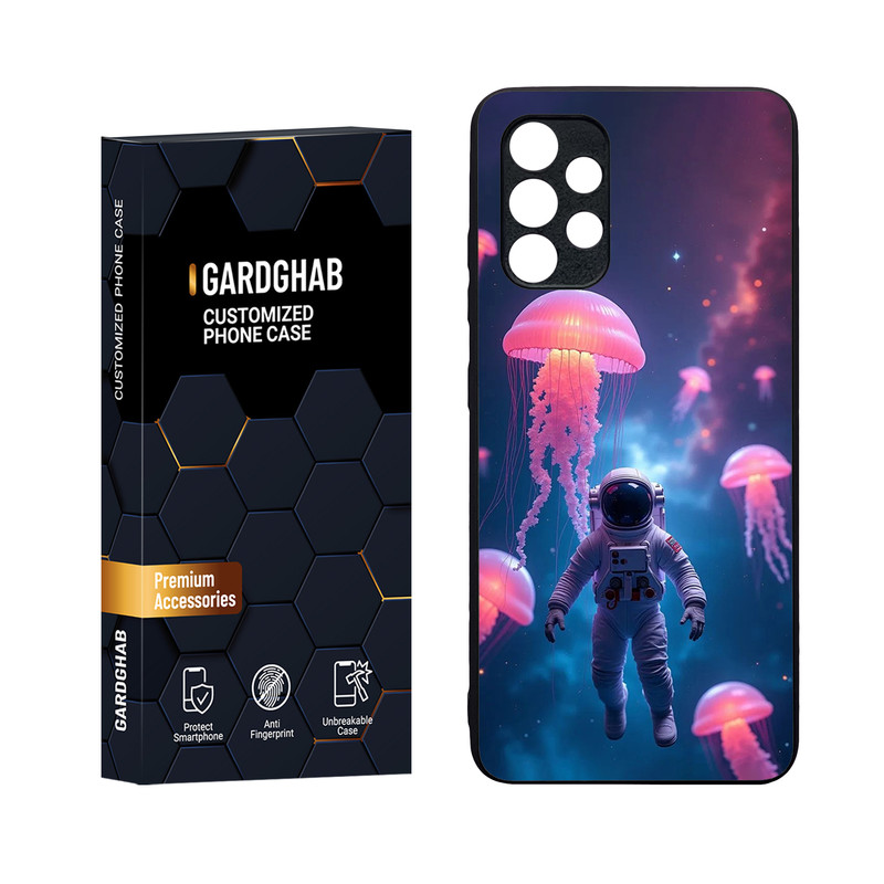 کاور گارد قاب مدل کهکشان مناسب برای گوشی موبایل سامسونگ Galaxy A32 4G
