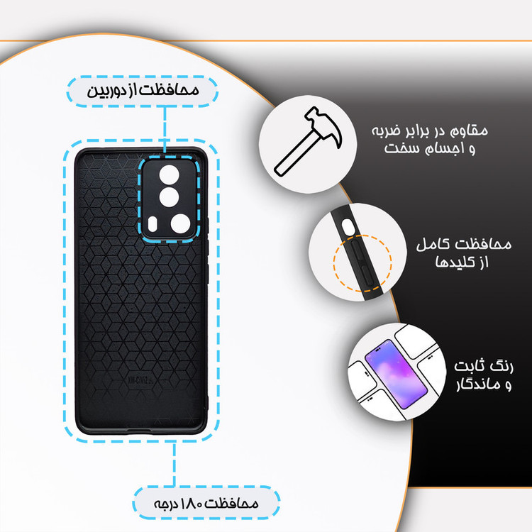 کاور گارد قاب مدل دخترانه مناسب برای گوشی موبایل شیائومی Mi 13 Lite