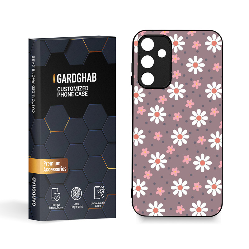 کاور گارد قاب مدل گل مناسب برای گوشی موبایل سامسونگ Galaxy A15 5G / A15 4G