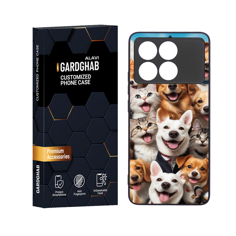 کاور گارد قاب علوی مدل دور ژله ای مناسب برای گوشی موبایل شیائومی Poco X6 Pro