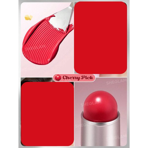 رژگونه استیکی ترکیبی شیگلم مدل Cherry Pick شماره 12
