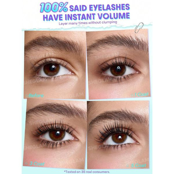 ریمل حجمدهنده شیگلم مدل Lashlighter Mega Boost