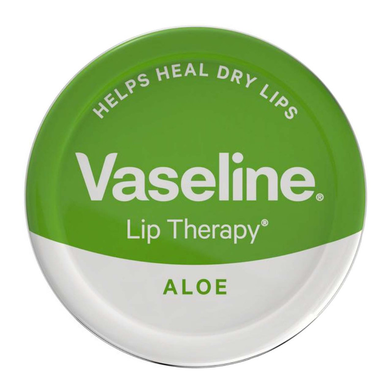 بالم لب آبرسان وازلین مدل Aloe حجم 20 میلیلیتر تقویتکننده و ترمیمکننده لبهای خشک و حساس