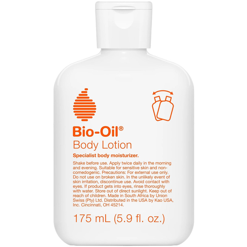 لوسیون بدن بایو اویل مدل MOISTURIZER مناسب پوستهای خشک و حساس حجم ۱۷۵ میلی لیتر