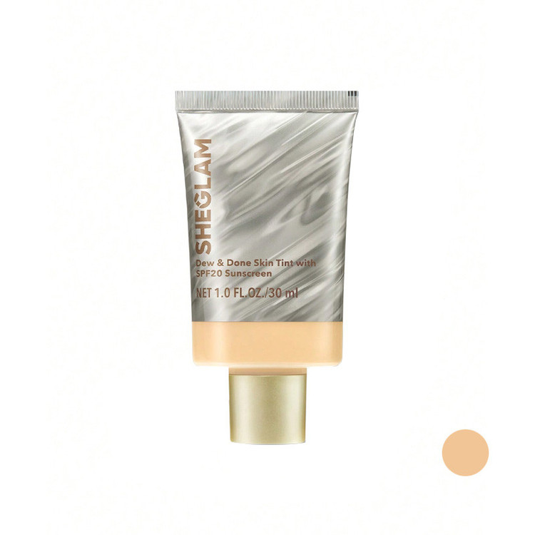 کرم پودر مایع SPF20 شیگلم مدل Buttercream شماره 02 مناسب برای انواع پوست حجم 30 میلیلیتر