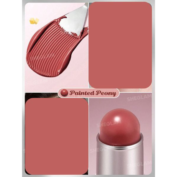 رژگونه استیکی ترکیبی شیگلم مدل Painted Peony شماره 4