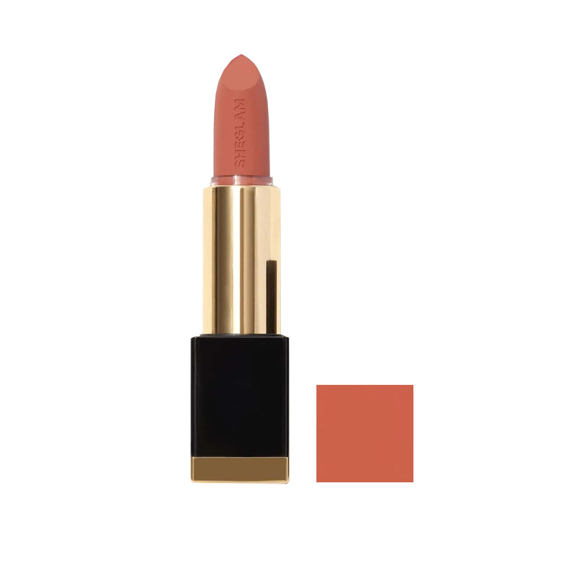 رژ لب جامد شیگلم مدل Matte Allure شماره Jet 51