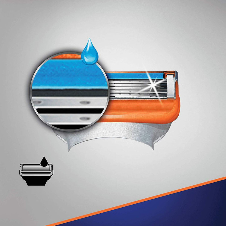 تیغ یدک ژیلت مدل Fusion5 Power بسته 4 عددی