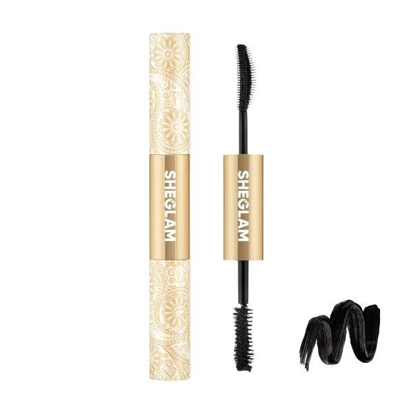 ریمل دو سر حجمدهنده، بلندکننده، حالتدهنده، جداکننده شیگلم مدل 24k Gold Multi Effect رنگ مشکی