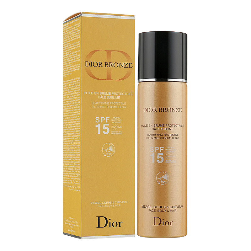 اسپری روغن برنزه کننده دیور مدل Sublime Glow حجم 125 میلی لیتر