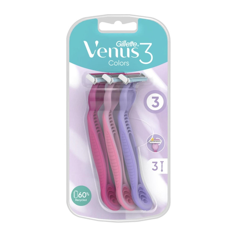 خود تراش ژیلت مدل Venus C بسته 3 عددی