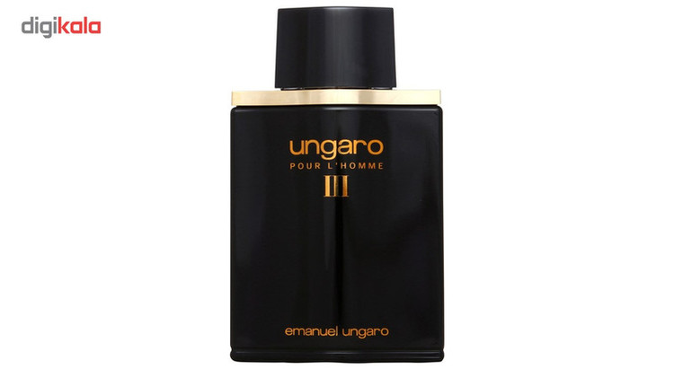 ادو تویلت مردانه امانویل اونگارو مدل Ungaro pour L'Homme III حجم 100 میلی لیتر