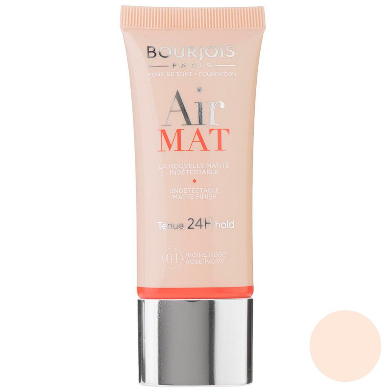 کرم پودر بورژوآ سری Air Mat مدل Rose Ivory 01 حجم 30 میلی لیتر