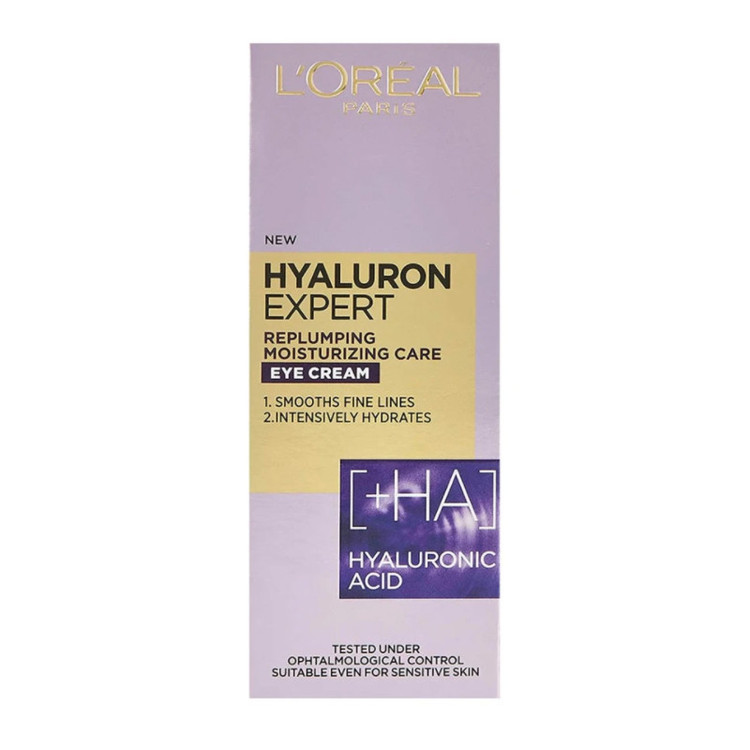 کرم دور چشم لورآل مدل Hyaluron Expert حجم 15 میلی لیتر