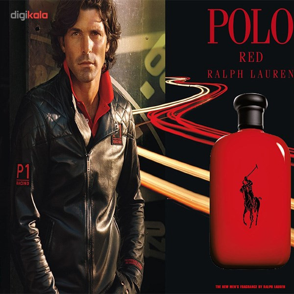 ادو تویلت مردانه رالف لورن Polo Red حجم 125ml