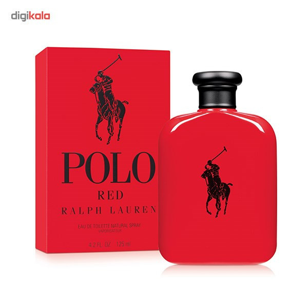 ادو تویلت مردانه رالف لورن Polo Red حجم 125ml