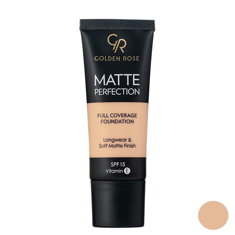 کرم پودر گلدن رز مدل Matte Perfection شماره c3 حجم 35 میلی لیتر